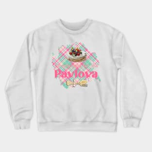 Funny Pavlova Dessert Crewneck Sweatshirt